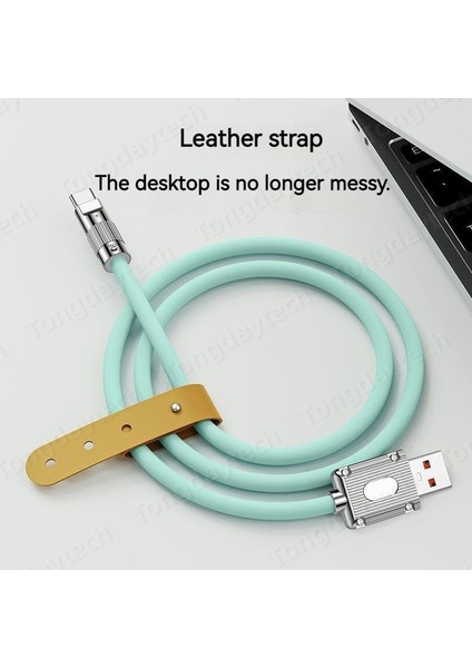 120W Çinko Alaşım USB C Tipi Hızlı Şarj Kablosu LED Göstergesi 6A Yumuşak Kablo Iphone 14 13 12 Pro Max Samsung Xiaomi Carregador (Yurt Dışından) fiyatları