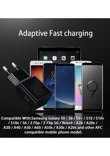 Orijinal 15W Samsung Galaxy Hızlı Şarj Cihazı USB C Güç Adaptörü 9V1.67A Hızlı Şarj Şarj Cihazı A13 A12 S10 + S9 A22 A32 5g A50 (Yurt Dışından)