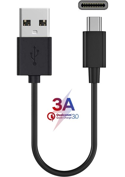 Sony Kablosuz Kulaklık Için Kısa Tip-C Şarj Kablosu USB A Erkekten Xiaomi Samsung Için Usb-C Tip C Hızlı Şarj Cihazı Güç Kablosuna (Yurt Dışından) indirimleri