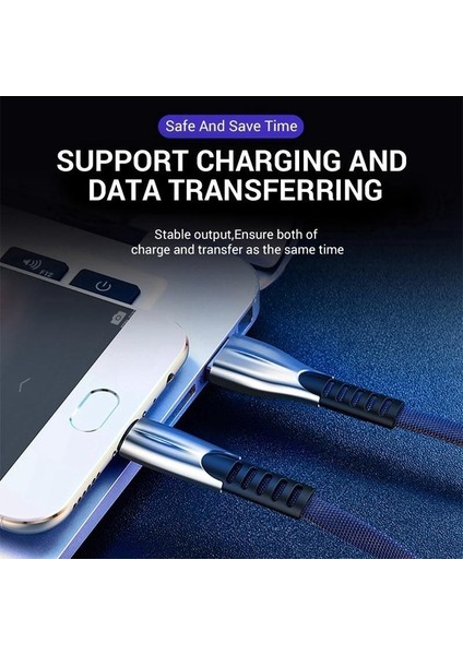 Xiaomi Poco X3 Nfc M3 F3 F2 Pro Hızlı Şarj 3.0 Hızlı Araç Şarj Güç Şarj Bankası Huawei Oppo Tip-C USB Şarj Kablosu (Yurt Dışından) modelleri