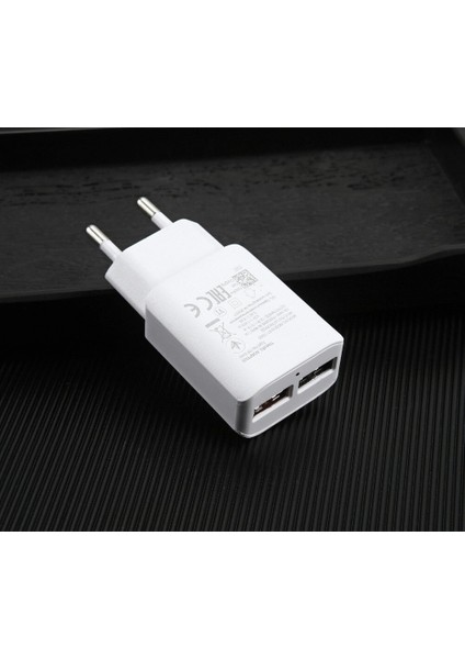 Çift USB Hızlı Şarj Cihazı Cep Telefonu Ab/abd Tak Duvar Adaptörü Şarj Seyahat Şarj Cihazları Mikro USB Kabloları Samsung Huawei Xiaomi (Yurt Dışından) indirimleri