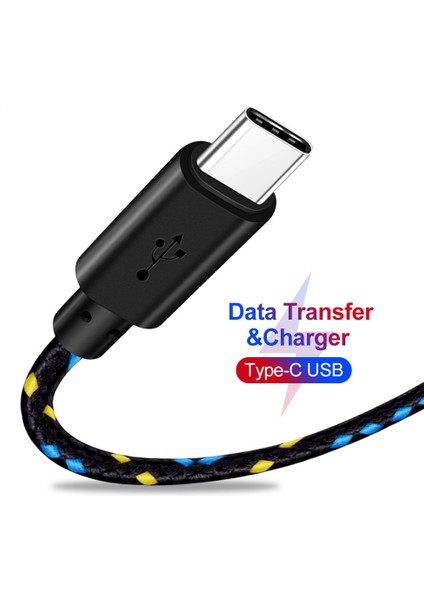1 M 2 M 3 M USB C Tipi C Kablo Hızlı Şarj Şarj Cihazı Huawei MATE10 Pro P9 P10 P20 Lite Samsung S9 S10 Artı S8 Not Veri Kablosu (Yurt Dışından)