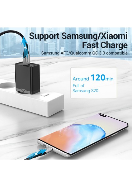 Vention 18W USB Şarj Aleti USB Qc 3.0 USB Hızlı Telefon Şarj Cihazı Ip Xmi Samsung S9 Huawei Hızlı Duvar Şarj Cihazı Ab Abd Adaptörü (Yurt Dışından) fırsatları