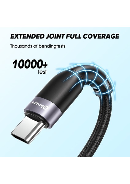 Elough USB Tip C Kablo Mikro USB Tel 3A Hızlı Şarj USB C Kablosu Samsung S20 S21 Xiaomi Poco Aydınlatma Kablosu iPhone 11 (Yurt Dışından) fırsatları