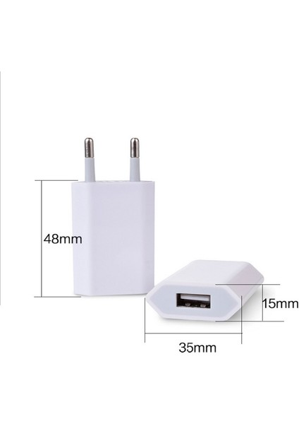 USB Şarj Aleti iPhone x 8 7 4 4s 5 5s Se 6 6s Artı Cep Telefonu Şarj Için iphone Ac Ab Tak Duvar Güç Adaptörü Xiaomi Için (Yurt Dışından) fiyatları