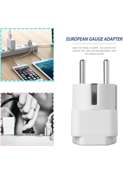 Ab Tak Duvar Ac Ayrılabilir Elektrik Euro Ördek Kafa Güç Adaptörü Fişleri (Yurt Dışından) modelleri