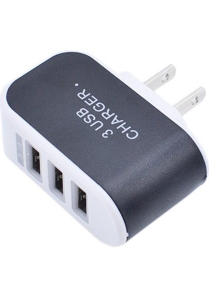 Zuczug 5V 3A Çoklu 3 Bağlantı Noktalı Aydınlık Şarj Cihazı Duvar USB Şarj Cihazı Abd Fiş Adaptörü Telefon Şarj Cihazı iPhone 8 Için Samsung S8 Tablet (Yurt Dışından) fırsatları