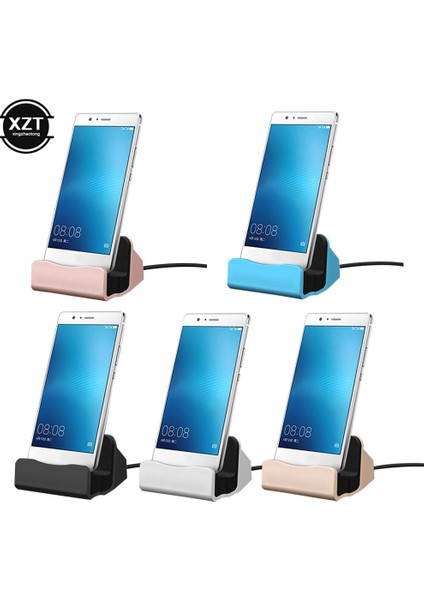 2'si 1 Arada USB Kablosu Veri Telefonu Şarj Cihazı Dock Standı Yıldırım/tip-C/mikro USB Bağlantı Noktası Masaüstü Şarj Standı iPhone x Xs Max Xr 6 6s (Yurt Dışından) indirimleri
