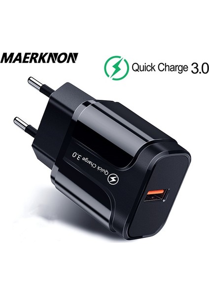 5V 3A Evrensel Şarj Cihazı Ab Abd USB Telefon Şarj Cihazı Hızlı Şarj 3.0 Hızlı Şarj Güç Bankası Için iPhone 11 Pro Xr Telefon Tabletleri (Yurt Dışından)