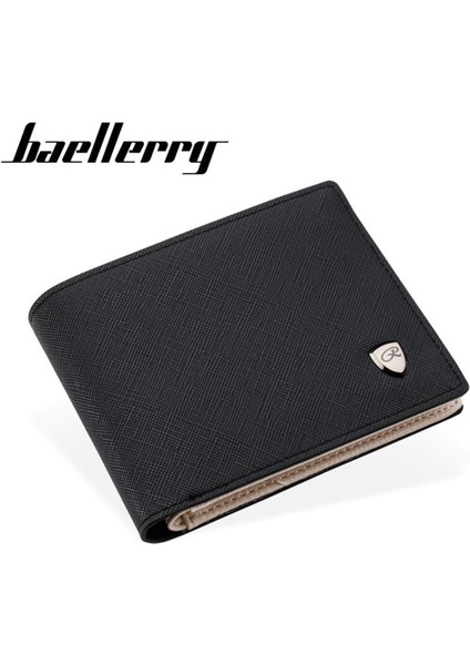 Yeni Cüzdan Erkek Iş Çoklu Kart Yuvaları Pu Deri Bozuk Para Çantaları Ürün Organizatör Büyük Kapasiteli Cuzdan Vallet Erkek Kısa Para Çantası (Yurt Dışından)