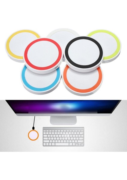 iPhone Için Samsung USB Qi Şarj Pedi Için Taşınabilir Seyahat Mini Hızlı Kablosuz Şarj Cihazı (Yurt Dışından) fiyatları
