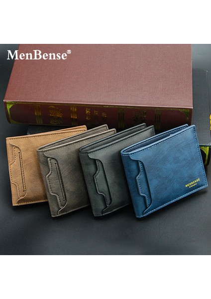 Menbense Yeni Erkek Cüzdan Kısa Şık Rahat Büyük Kapasiteli Çoklu Kart Yuvaları Araba Çizim Kısa Erkek Cüzdan (Yurt Dışından) fiyatları