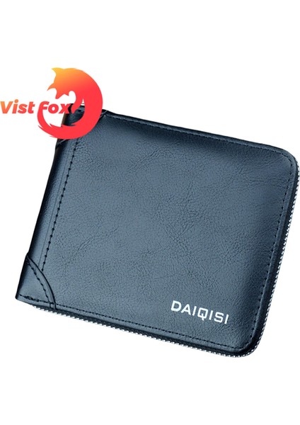 Vist Fox Erkek Çanta Vintage Retro Nedensel Erkek Para Çantası Kimlik Kartı Tutucu (Yurt Dışından) fiyatları