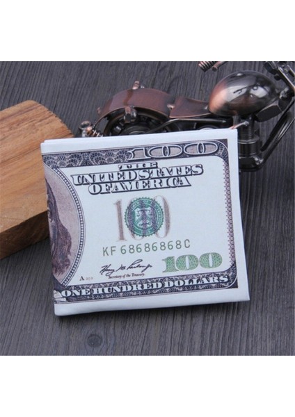 Sevimli Abd Doları Cüzdan Erkek Çocuk Erkek Pu Deri Para Çantası Yenilik Hediye Gençler Öğrenci Çanta Kadın Erkek Bozuk Para Kesesi (Yurt Dışından) fiyatları