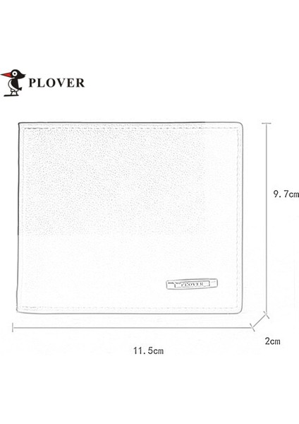 Plover GD5868-3AX Iş Inek Derisi Erkek Kısa Cüzdan 6 Kart Yuvalı Siyah (Yurt Dışından) fırsatları