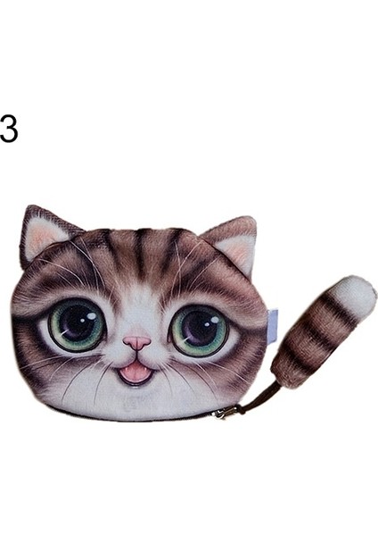 Çocuk Sevimli Yüz Kuyruk Madeni Para Çanta Çocuk Cüzdan Çanta Değişim Kılıfı Anahtar Tutucu (Yurt Dışından) fiyatları