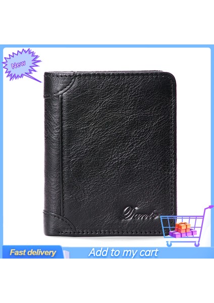 Hırsızlığa Karşı Küçük Cüzdan Rahat El Duygusu Kredi Kartı Fonksiyonu Günlük Kullanım Için Rfıd Engelleme Cüzdanı (Yurt Dışından)