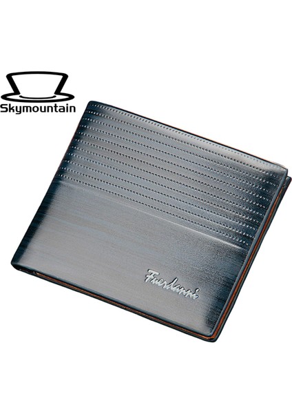 Skymountain Erkek Madeni Para Cüzdanı Pürüzsüz Yüzeyli Kompakt Boyutlu Ince Dokulu Cüzdan Çanta (Yurt Dışından) fiyatları