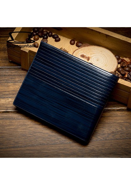 Skymountain Erkek Madeni Para Cüzdanı Pürüzsüz Yüzeyli Kompakt Boyutlu Ince Dokulu Cüzdan Çanta (Yurt Dışından) modelleri