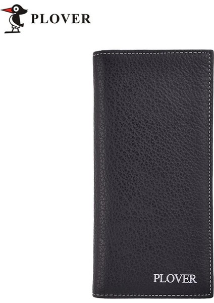 A Plover GD5885-8AX En Iyi Hediye Iş Adamları Uzun Cüzdan Kredi Kartı Cüzdanı Siyah (Yurt Dışından)