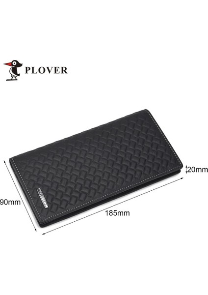 Plover GD5907-8A Inek Derisi Iş Uzun Ince Cüzdan Kredi Crad Tutucu (Yurt Dışından) modelleri