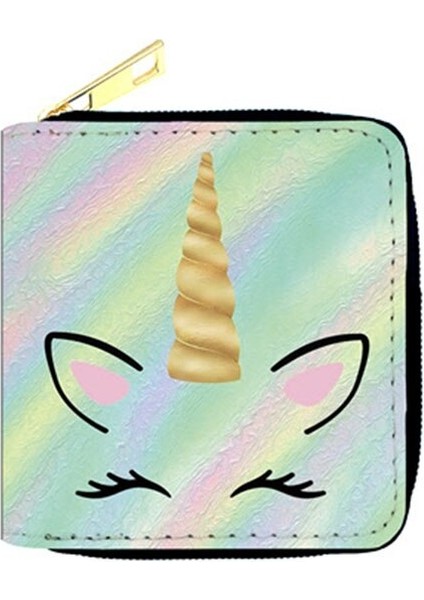 Yeni Sevimli Unicorn Kadın Erkek Küçük Cüzdan Pu Deri Küçük Bozuk Para Cüzdanı Kredi Kartı Kılıfı Kız Erkek Portefeuille (Yurt Dışından) fırsatları