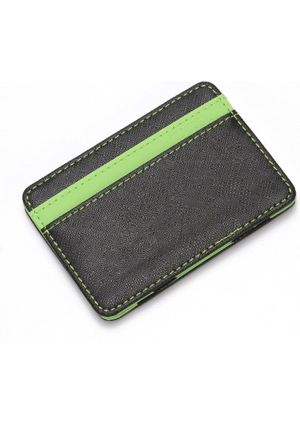 Cuıkca Sihirli Cüzdan Erkekler Için Moda Para Klipleri Mini Ince Deri Cüzdan Kimlik Kredi Kartı Kılıfları Bozuk Para Cüzdanı Kadın Erkek Cüzdan Hediye (Yurt Dışından)