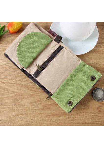 Yaratıcı Kızın Cüzdan Fermuarlı Telefon Cebi Çanta Kart Tutucu Patchwork Kadın Uzun Cüzdan Üç Katlı Kanvas Çanta (Yurt Dışından) fiyatları