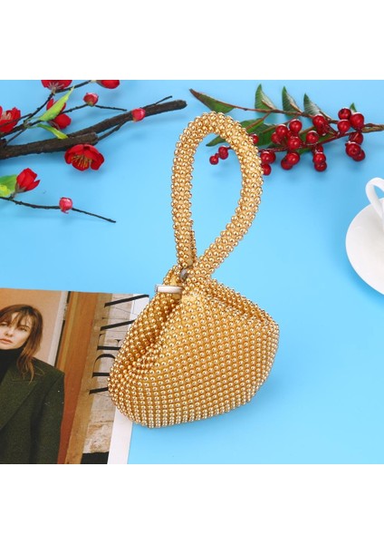Taşınabilir Elmas Taklidi Bayan Cüzdanı Moda Kadın Metal Akşam El Çantası Zarif Tasarım Mini Düğün Çanta Çanta (Yurt Dışından) fırsatları