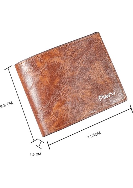 Yeni Retro Erkek Cüzdan Pu Deri Ince Cüzdan Erkek Ince Cüzdan Kart Sahibinin Küçük Para Çantalar Dolar Ince Çanta Unisex Cüzdan (Yurt Dışından) fiyatları