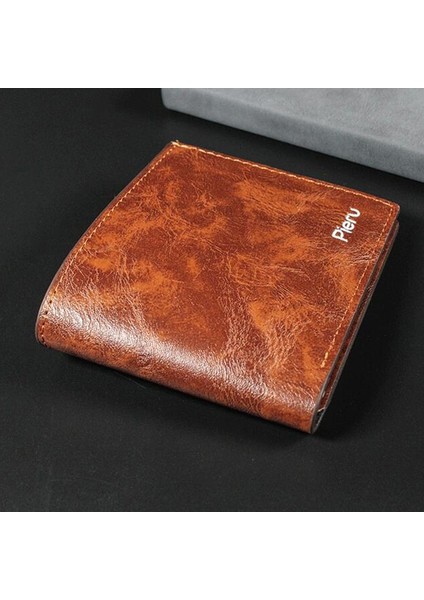 Yeni Retro Erkek Cüzdan Pu Deri Ince Cüzdan Erkek Ince Cüzdan Kart Sahibinin Küçük Para Çantalar Dolar Ince Çanta Unisex Cüzdan (Yurt Dışından) indirimleri