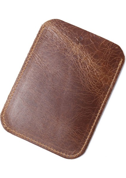 1 Adet Hakiki Deri Ince Cüzdan Kredi Kimlik Kartı Tutucu Çanta Para Durumda Erkekler Kadınlar Için Moda Çanta Kartvizit Kapağı (Yurt Dışından) modelleri