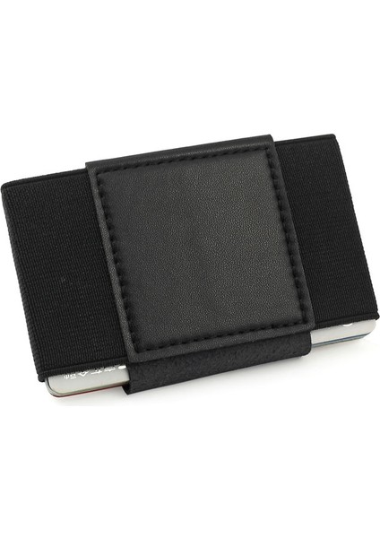 Minimalist Ince Cüzdan Airtag Kılıf ile Kredi Kımlık Kartı Tutucu Elastik Küçük Cüzdan Anahtar Çanta 10 Kart Sahipleri Erkek Kadın Mini Çanta (Yurt Dışından)