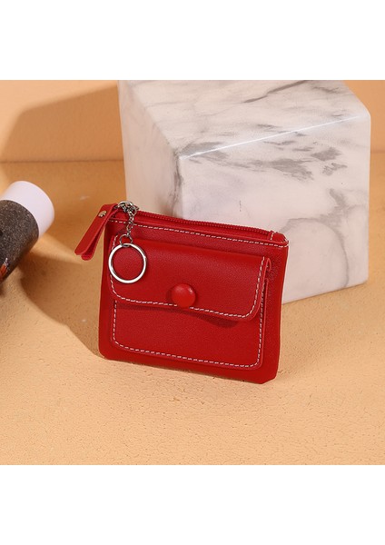 Kadın Küçük Bozuk Para Cüzdanı Çanta Cüzdan Değişim Çantalar Fermuar Para Çantaları Çocuk Mini Cüzdan Deri Anahtarlık Debriyaj Kılıfı Cartera (Yurt Dışından) fiyatları