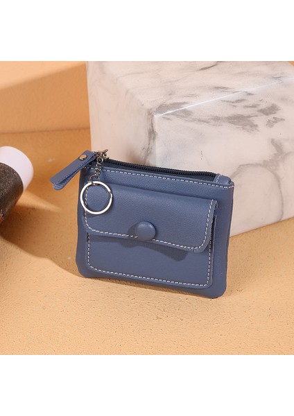 Kadın Küçük Bozuk Para Cüzdanı Çanta Cüzdan Değişim Çantalar Fermuar Para Çantaları Çocuk Mini Cüzdan Deri Anahtarlık Debriyaj Kılıfı Cartera (Yurt Dışından) modelleri