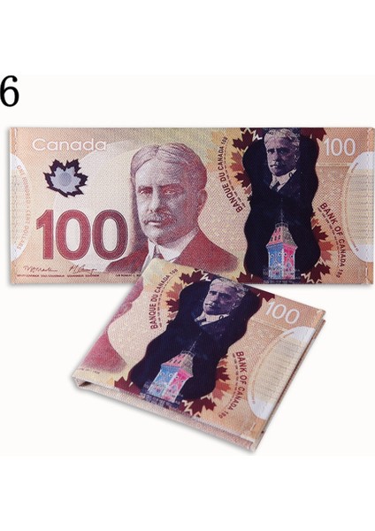 1 * Moda Taşınabilir Katlanır Baskı Çanta Çanta Para Desen Kısa Cüzdan (Yurt Dışından)