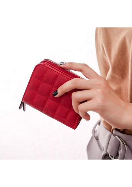 Kadın Cüzdan Fermuar Çile Sevimli Cüzdan Öğrenci Küçük Pu Cüzdan Bozuk Para Cüzdanı Moda Kadın Kart Çantası Kadınlar Için (Yurt Dışından) modelleri