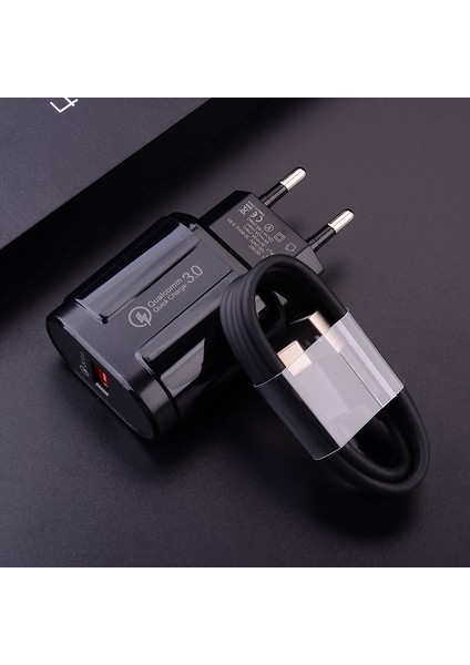 3A Hızlı USB Şarj Adaptörü Tip C Mikro Şarj Kablosu Huawei P40 Google Piksel 4 Xl 3 Xiaomi Redmi 6A 7A 8A 9A Onur 10 Telefon (Yurt Dışından)