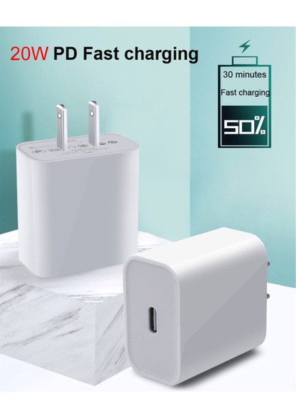 20W 1m Usb-C Şarj Veri Kablosu iPhone 12 11 Pro Xs Max Xr x 8 7 6 6s Artı Se 2020 5s 5 Hızlı Şarj Kablosu Cep Telefonu Kablosu (Yurt Dışından)