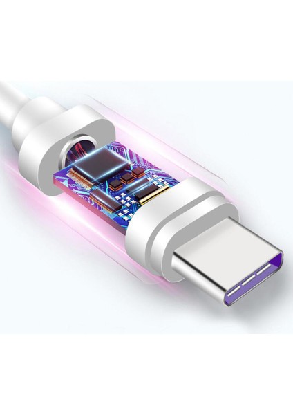 Huawei 5A Tip C Kablo P30 P20 Pro Lite Mate 30 20 10 Pro P10 Artı Lite USB 3.1 Tip-C Supercharge Süper Şarj Aleti Kablosu (Yurt Dışından) fırsatları