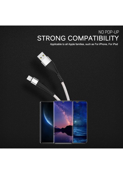 Mikro USB Kablosu Data Sync USB Şarj Aleti Kablosu Samsung S7 J5 J7 Huawei Xiaomi Android Naylon Cep Telefonu Kablosu Hızlı Şarj 3 M (Yurt Dışından) indirimleri