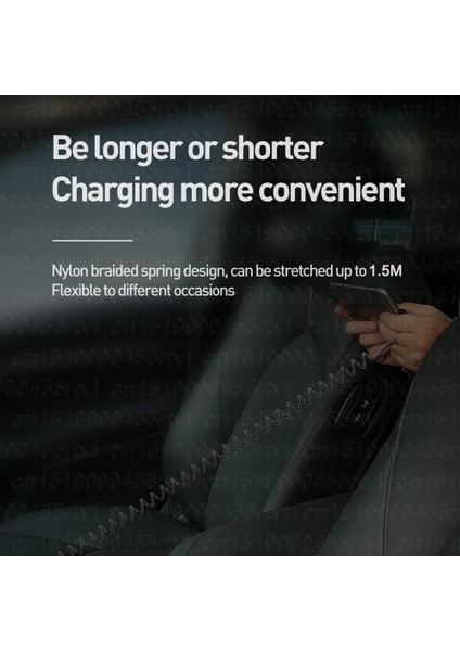 Bahar Tip-C Veri Kablosu USB A'dan USB C'ye Telefon Şarj Kablosu 5A Hızlı Şarj Kablosu Samsung Xiaomi Redmi Realme Için 1/1.5 M (Yurt Dışından) fiyatları