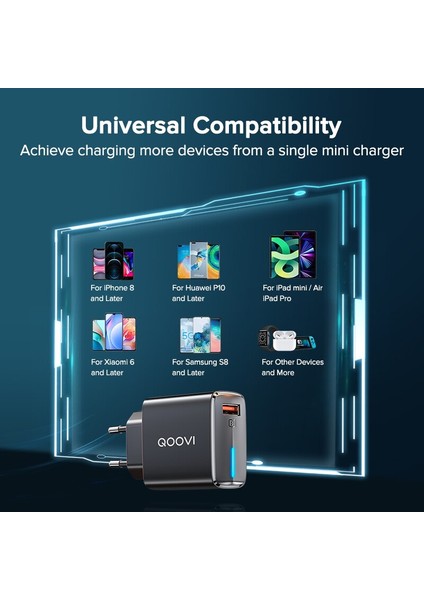 Qoovı 3A USB Duvar Şarj Cihazı 18W Hızlı Şarj 3.0 Qc Hızlı Şarj Adaptörü Cep Telefonu Şarj Cihazı iPhone Samsung S10 Xiaomi Redmi (Yurt Dışından) indirimleri