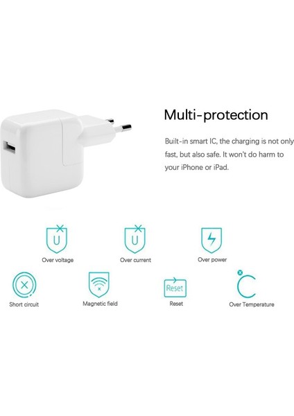 12W 2.1A Hızlı USB Cep Telefonu iphone Şarj Cihazı 14 7 8 x Xr 12 13 iPad USB Şarj Aleti Taşınabilir Hızlı Şarj USB Güç Adaptörü (Yurt Dışından) modelleri