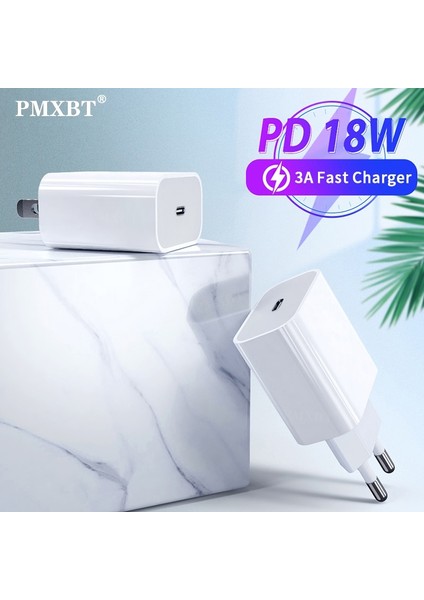 Hızlı Şarj 4,0 3,0 Qc Pd Şarj Cihazı 18W Qc 4.0 Qc 3.0 USB Tip C Ab Abd Ingiltere iPhone 11 Pro Için Duvar Şarj Cihazı Xiaomi Samsung Pd Şarj Cihazı (Yurt Dışından)