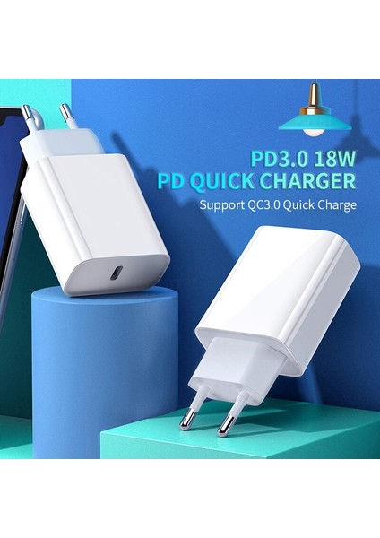 Hızlı Şarj 4,0 3,0 Qc Pd Şarj Cihazı 18W Qc 4.0 Qc 3.0 USB Tip C Ab Abd Ingiltere iPhone 11 Pro Için Duvar Şarj Cihazı Xiaomi Samsung Pd Şarj Cihazı (Yurt Dışından) fiyatları