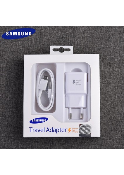 Orijinal Samsung EP-TA20EWE 9 V 1.67A Ab Abd Hızlı Şarj Adaptörü 120 cm USB 3.1 Tip C Kablo Galaxy A50 A71 A51 A31 S20 S10 S9 (Yurt Dışından)
