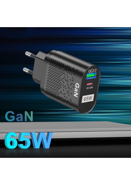 Elough 65W Gan Şarj Cihazı Pd3.0 Scp Tip C Şarj Cihazı Cep Telefonu Tablet Için Uyumlu Hızlı Şarj USB Şarj Aleti Adaptörü (Yurt Dışından) indirimleri