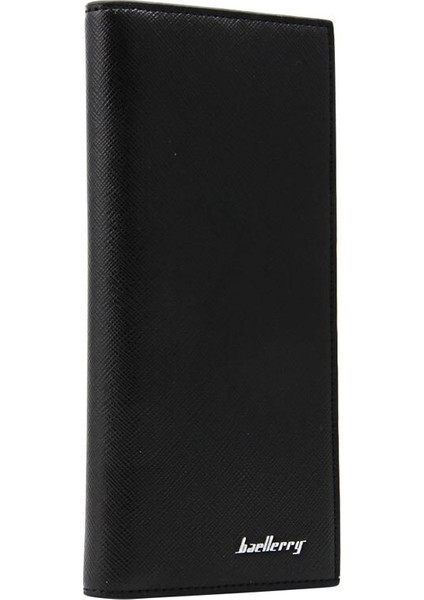 Süper Ince Iş Deri Debriyaj Uzun Cüzdan Bifold Kimlik Kartı Tutucu Erkek Çanta (Yurt Dışından) indirimleri