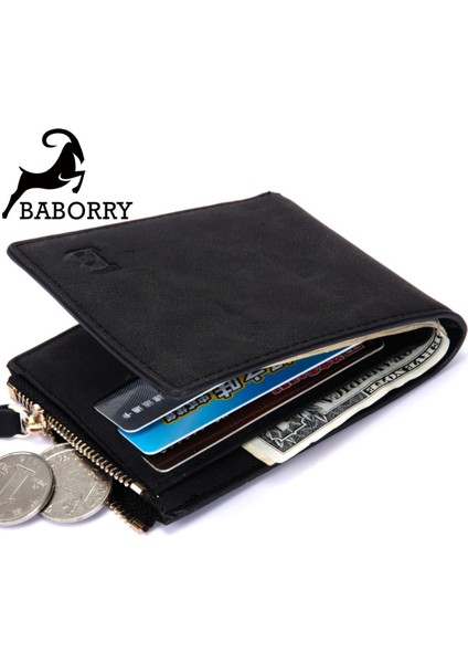 Küçük Erkek Cüzdan Erkek Cüzdan Çanta Erkek Cüzdan Erkek Çanta Mini Ince Vallet Kart Sahibinin Ince Para Çantası Erkekler Için Para Cebi ile (Yurt Dışından)